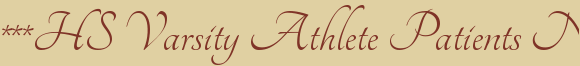 Dentist Westborough ***HS Varsity Athlete Patients Needed***
